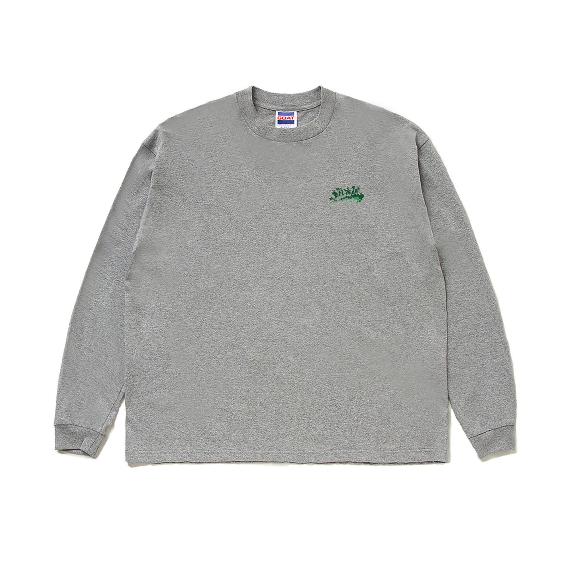 Newport L/S Tee -Left Chest- ash image