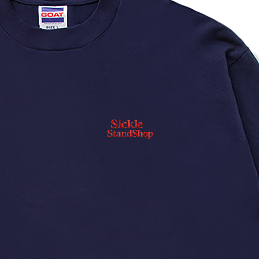 Canon logo L/S Tee navy image