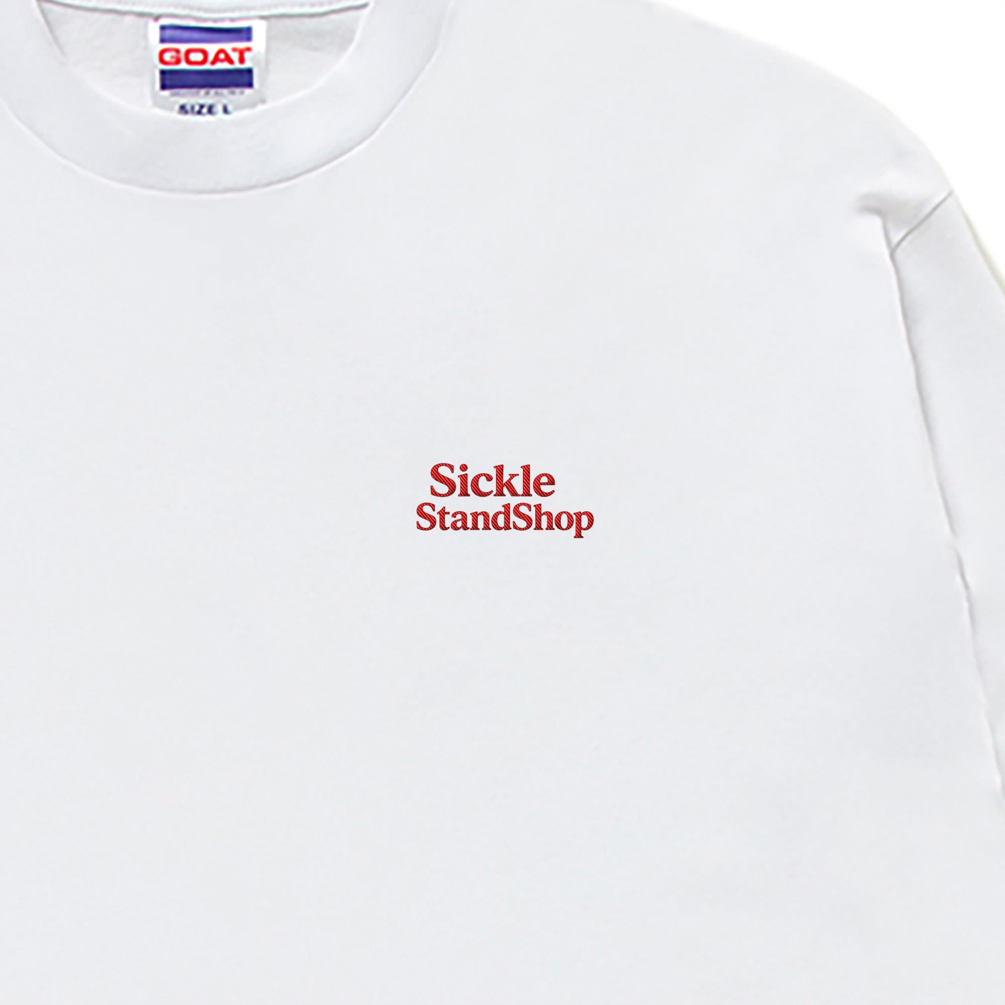Canon logo L/S Tee white image