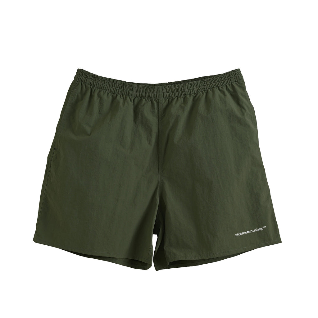 Logo Nylon Short olive-drab image