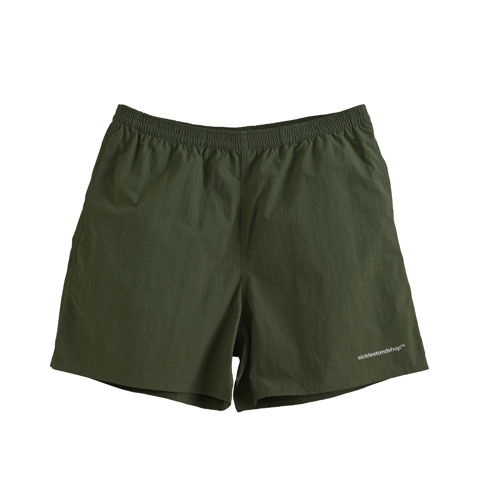 Logo Nylon Short olive-drab image
