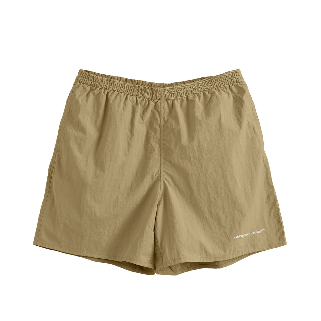 Logo Nylon Short sand-beige image