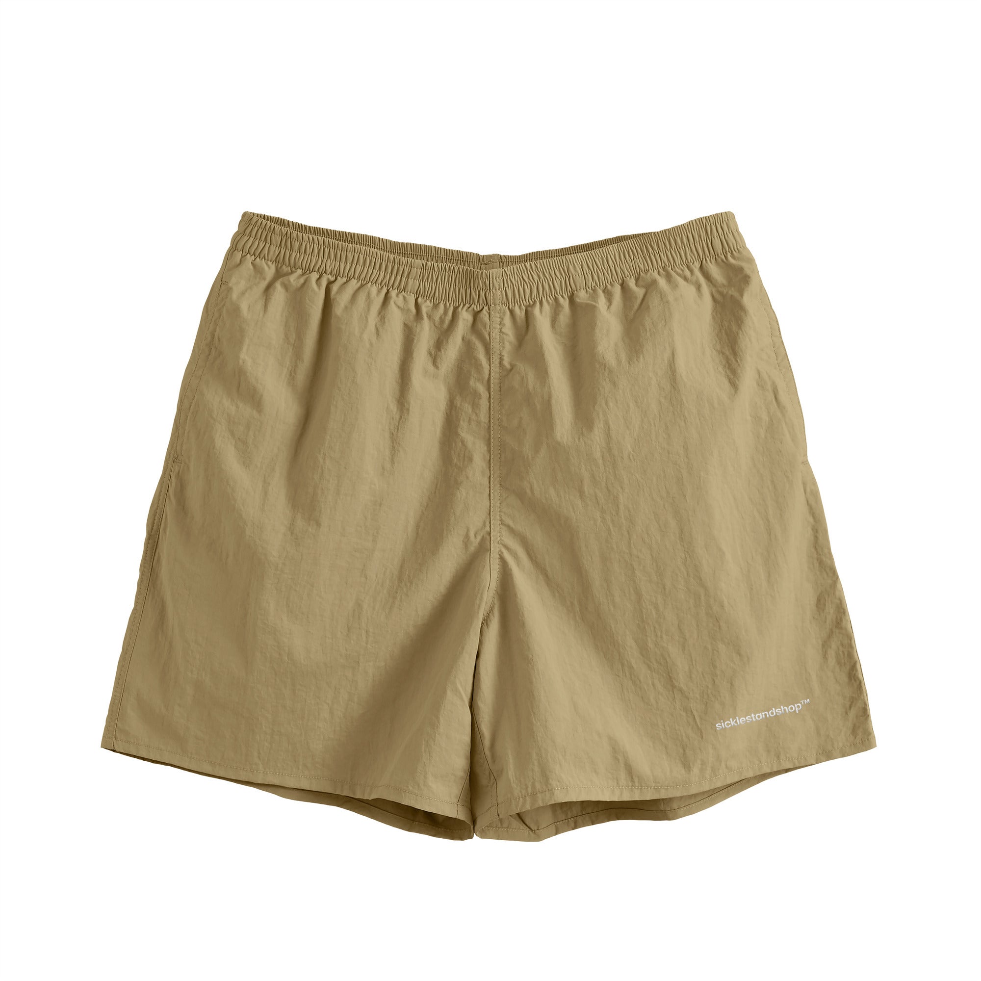 Logo Nylon Short sand-beige image