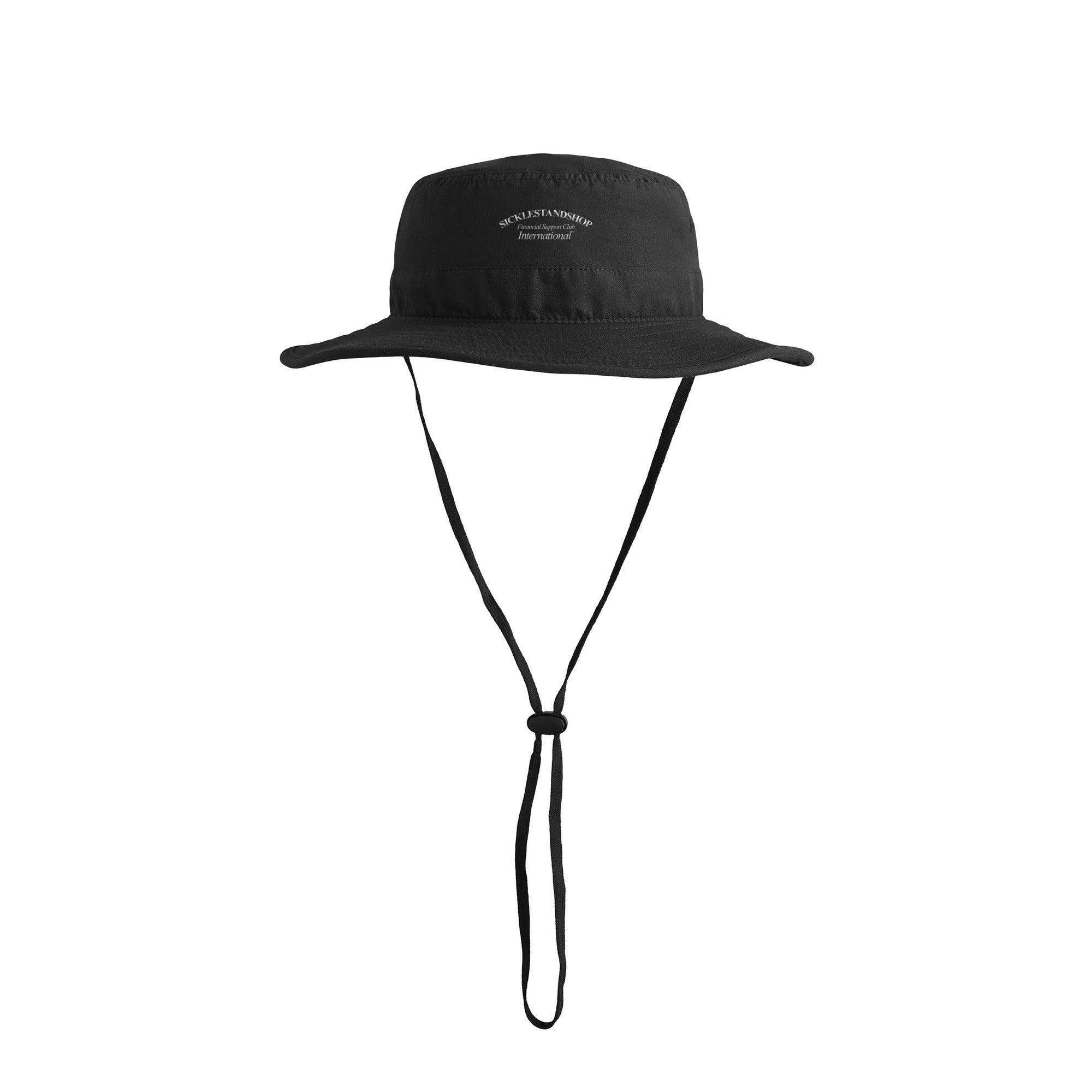 Financial Logo Safari Hat black image