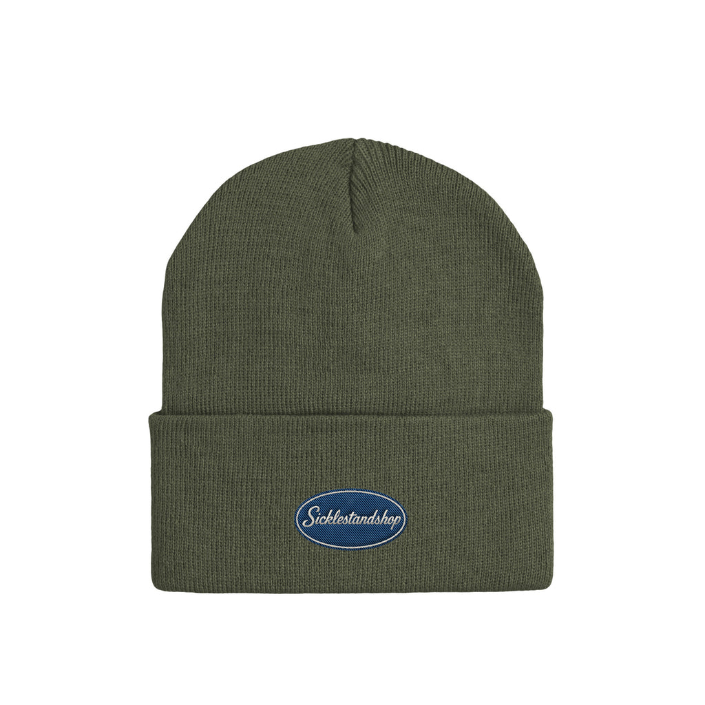 Ford Logo Beanie olive-drab image