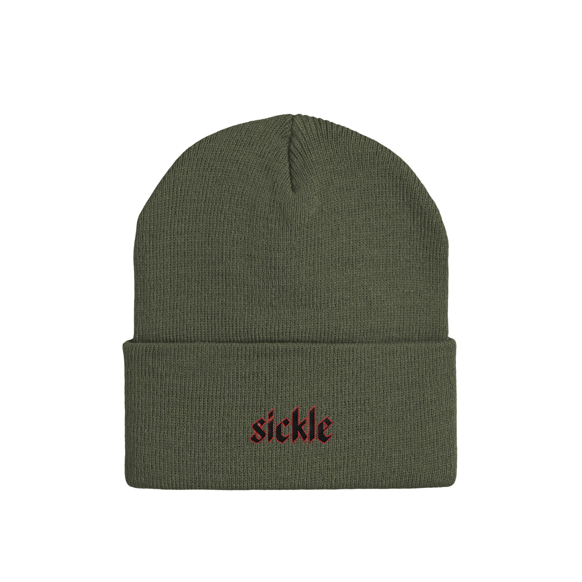 Asahi Logo Beanie olive-drab image