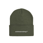 Authentic Logo Beanie olive-drab image