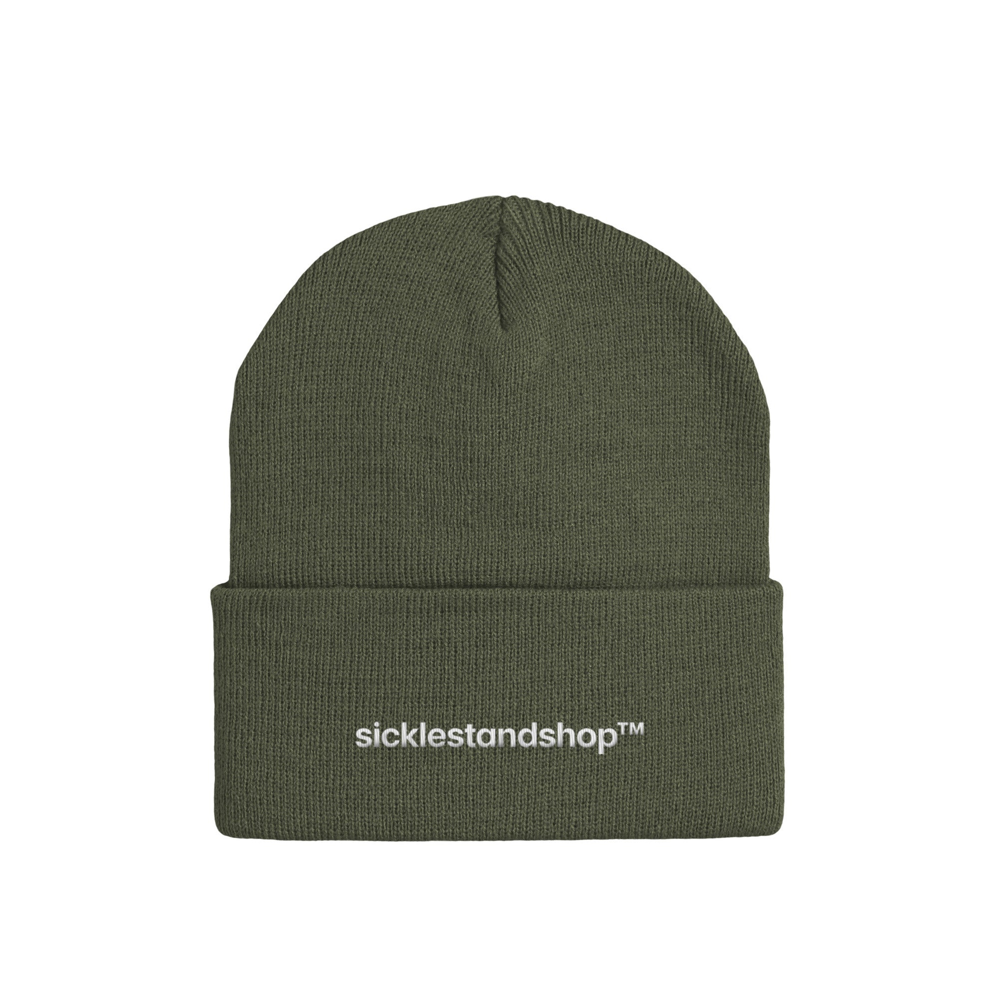 Authentic Logo Beanie olive-drab image