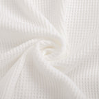 Camel Waffle Henley Neck white image