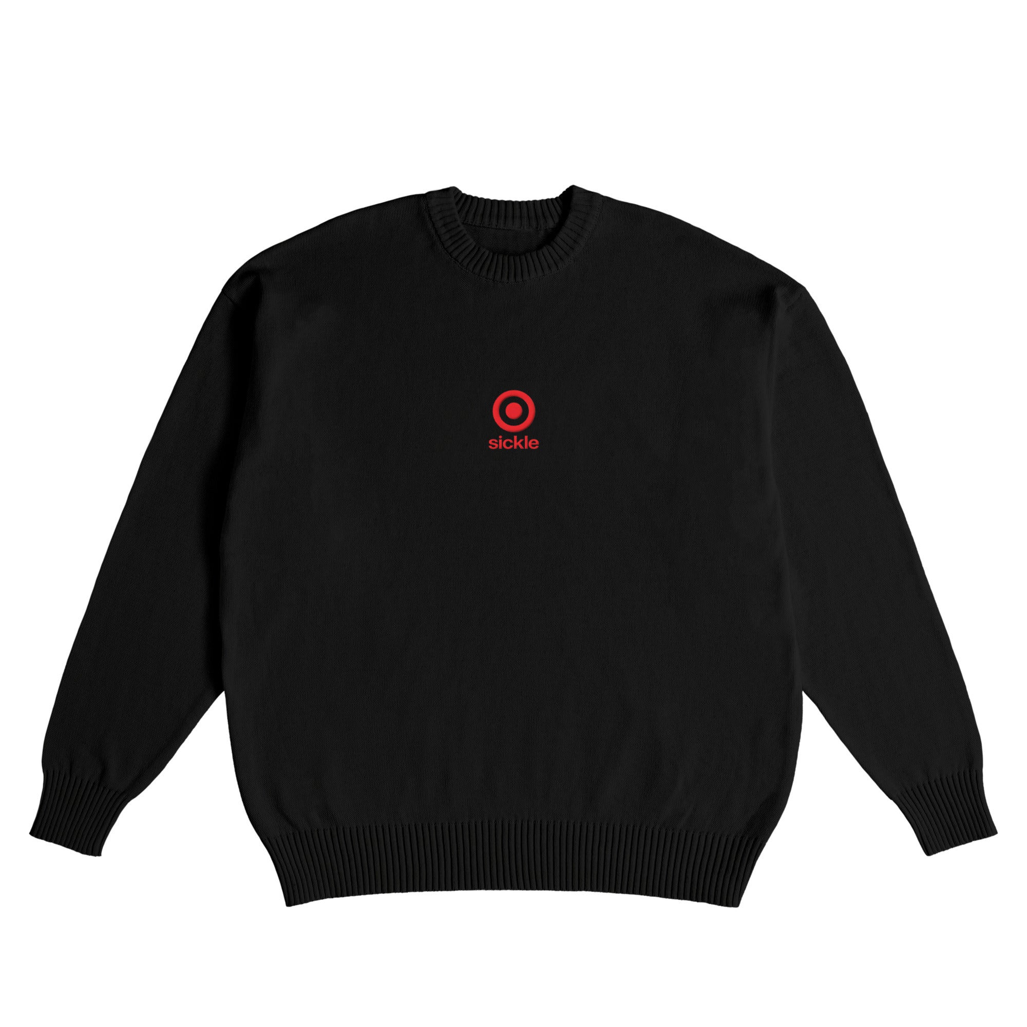 Target Crew Neck Knit -Center- black image
