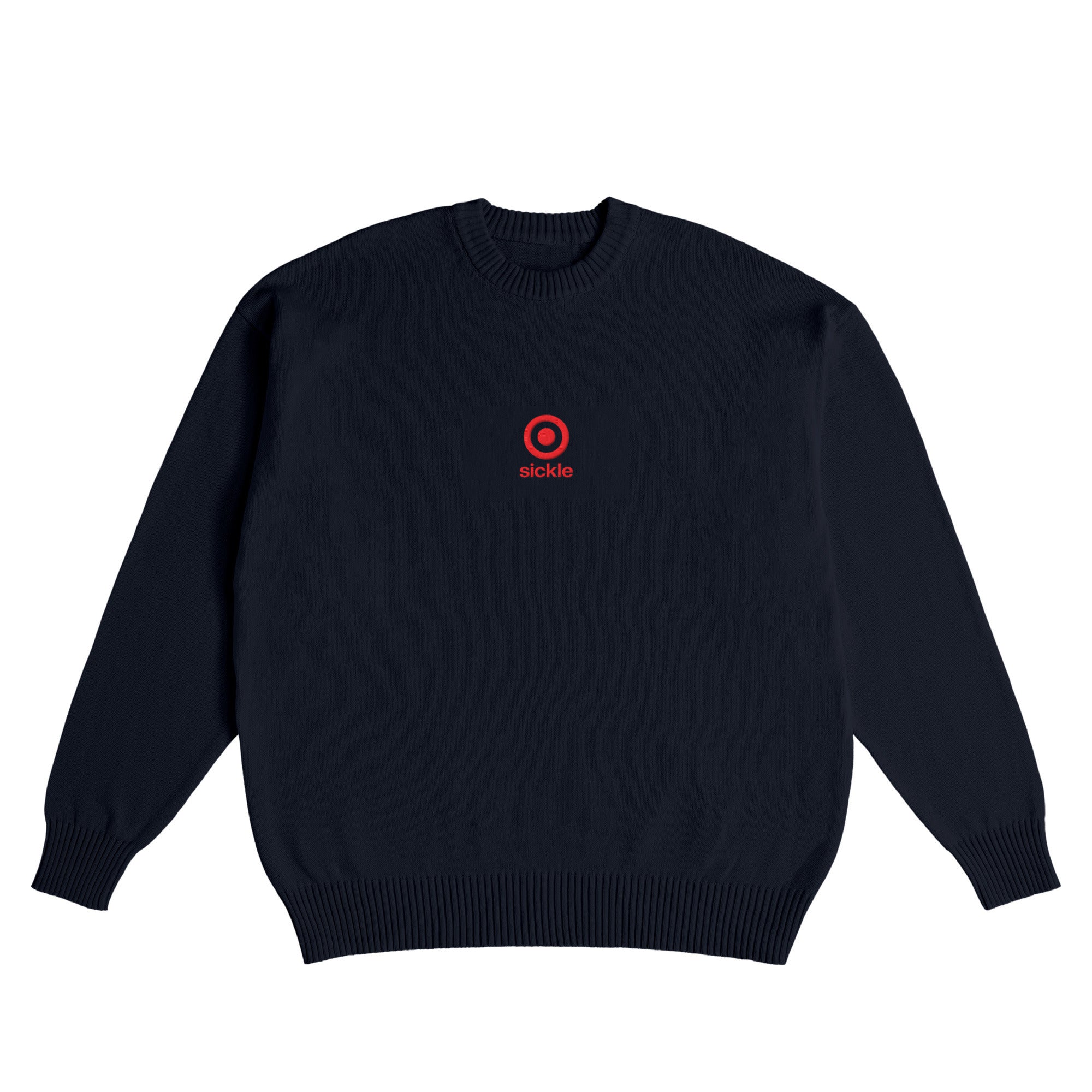 Target Crew Neck Knit -Center- navy image