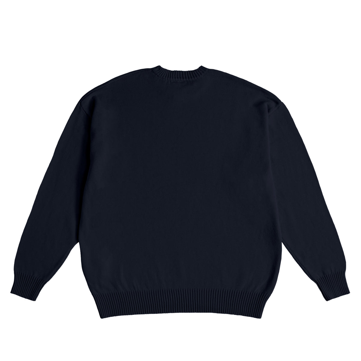 Trademark Cotton Crew Neck Sweater navy image