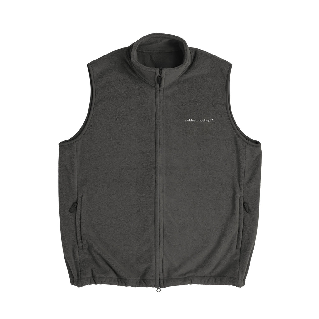 Trademark FLEECE VEST charcoal image