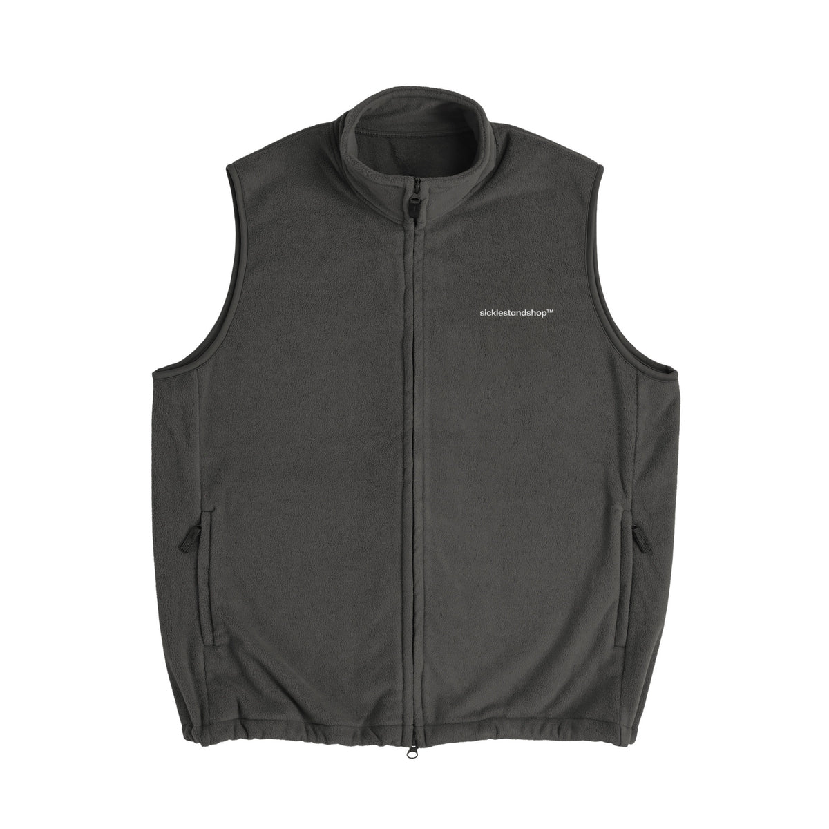Trademark FLEECE VEST charcoal image