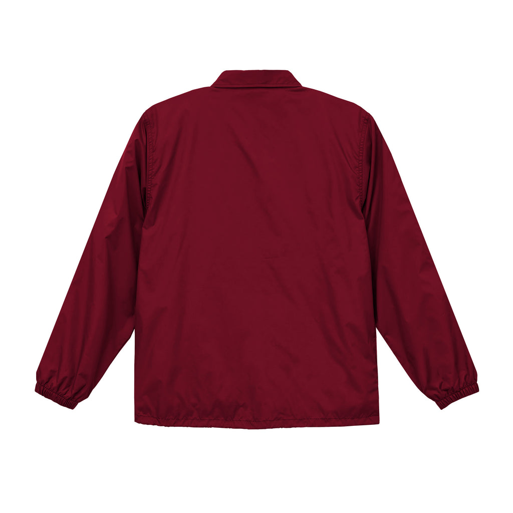 Topography Logo Coach Jacket burgundy image
