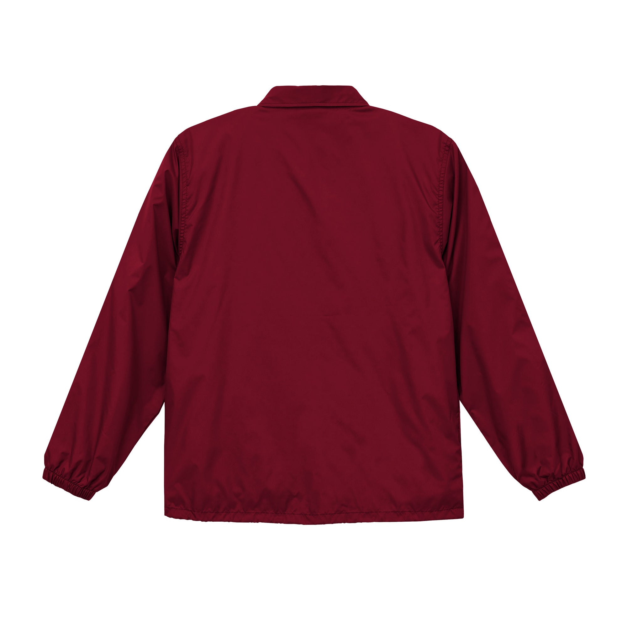 Topography Logo Coach Jacket burgundy image
