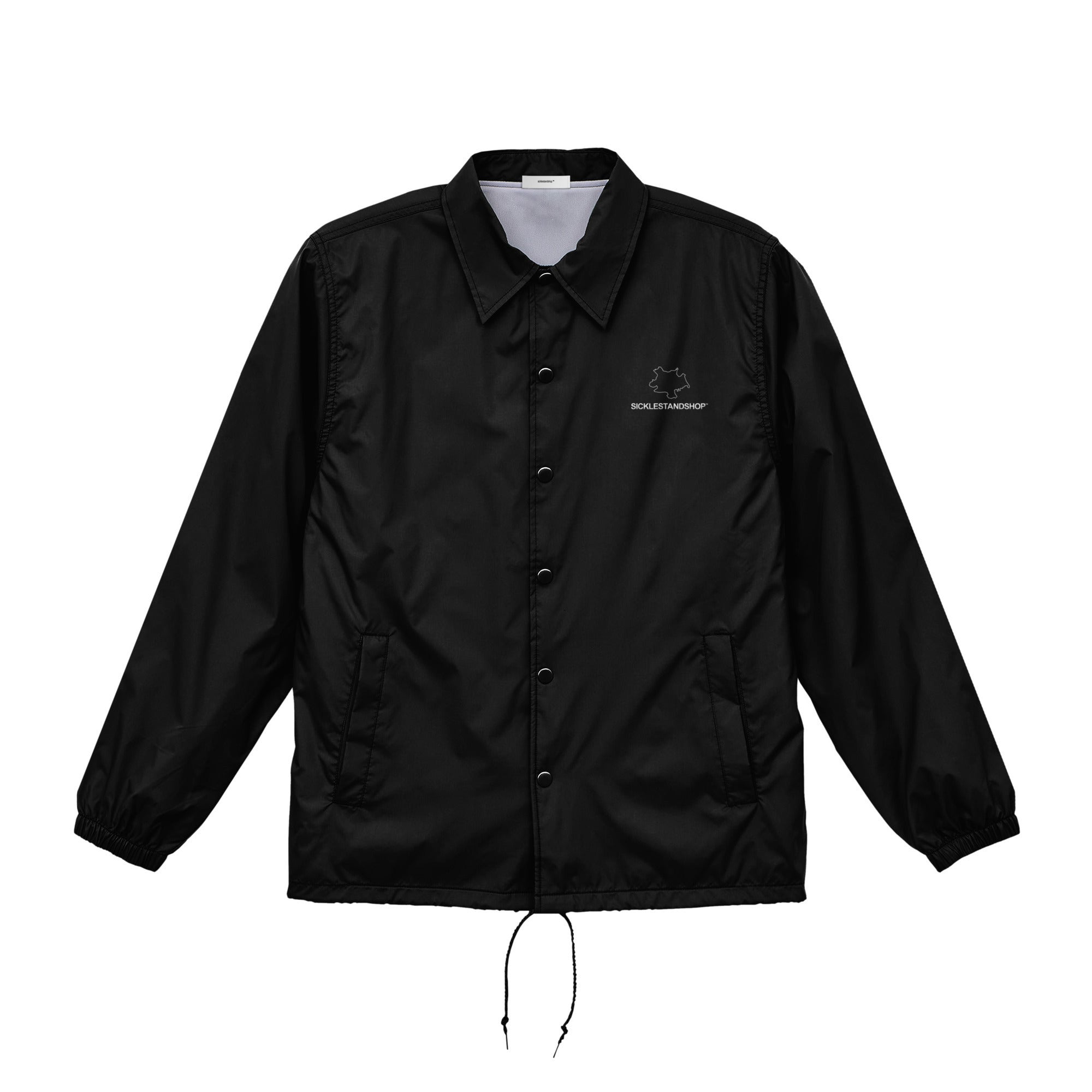 Topography Logo Coach Jacket black image
