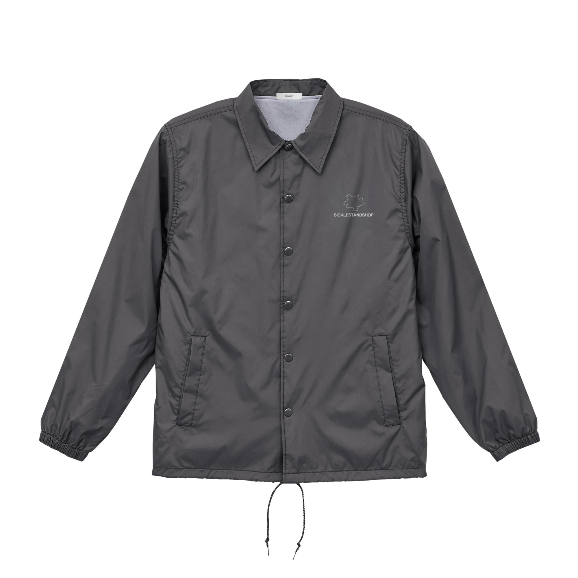 Topography Logo Coach Jacket cement image