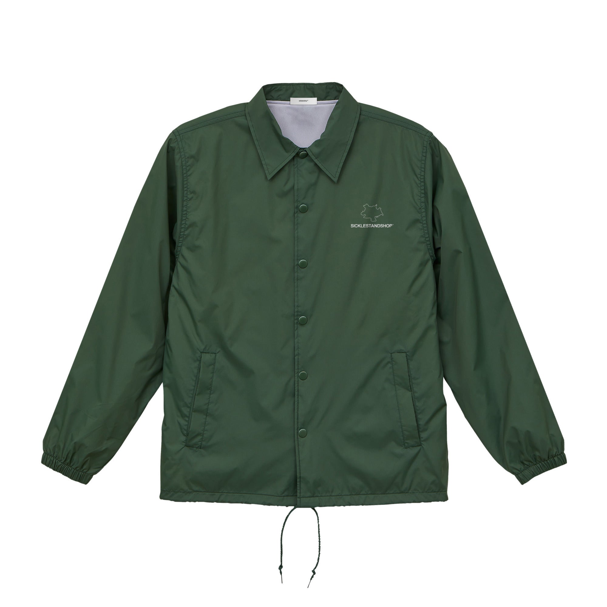 Topography Logo Coach Jacket forest-green image