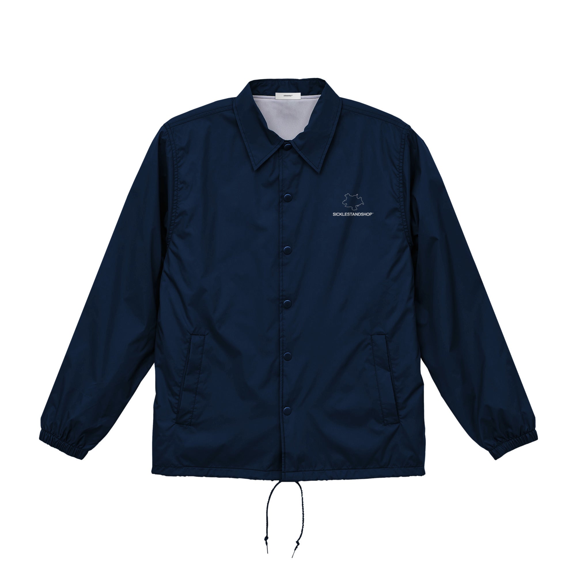Topography Logo Coach Jacket navy image