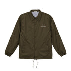 Topography Logo Coach Jacket seal-brown image