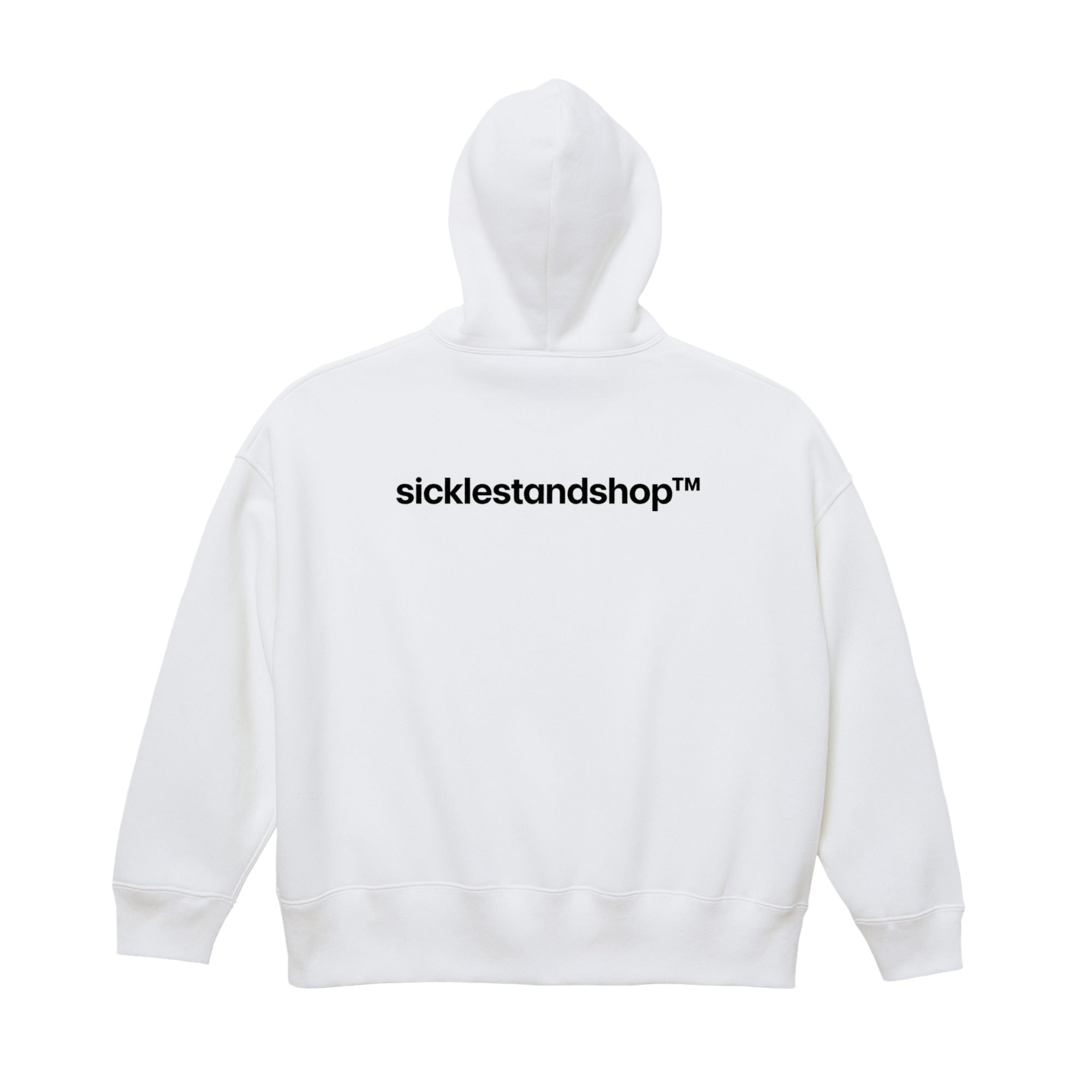 ™️ Logo Hoodie -back- white image