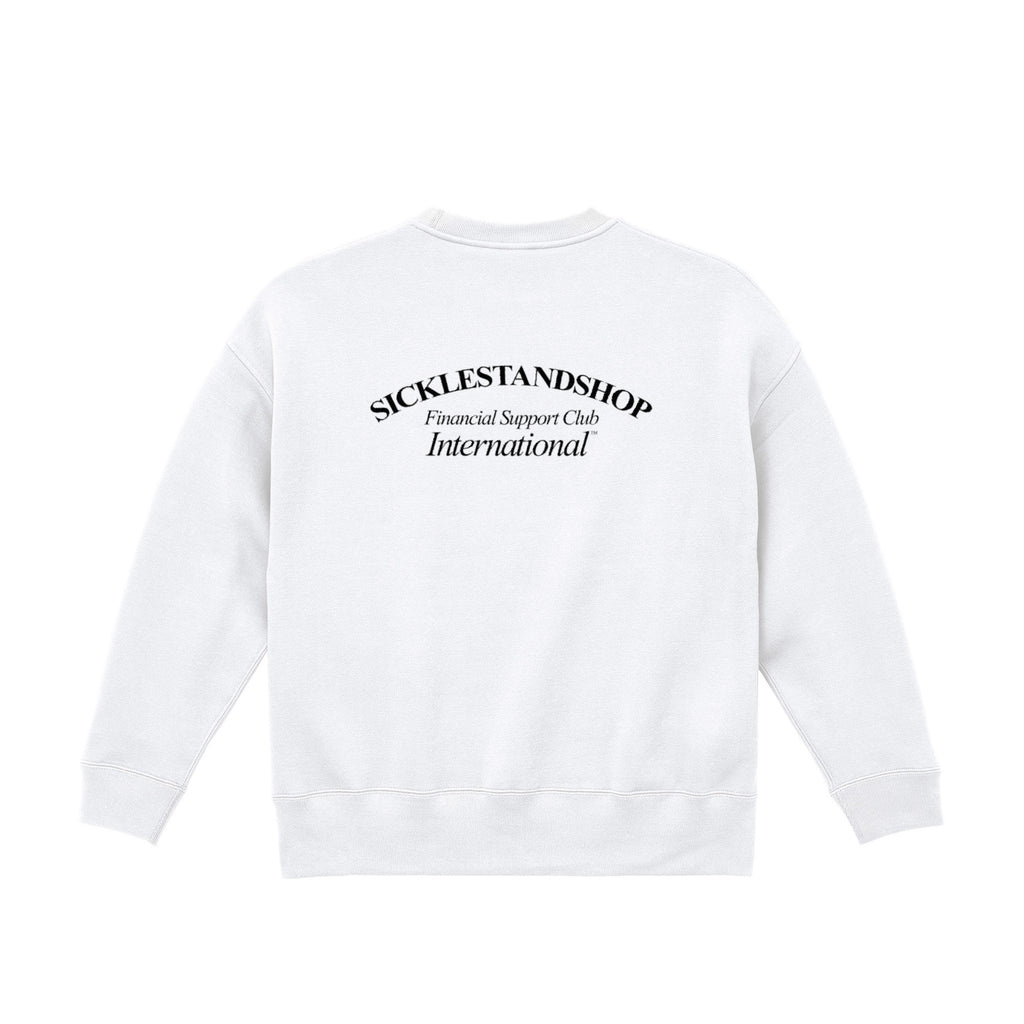 Financial Support Club Crewneck white image