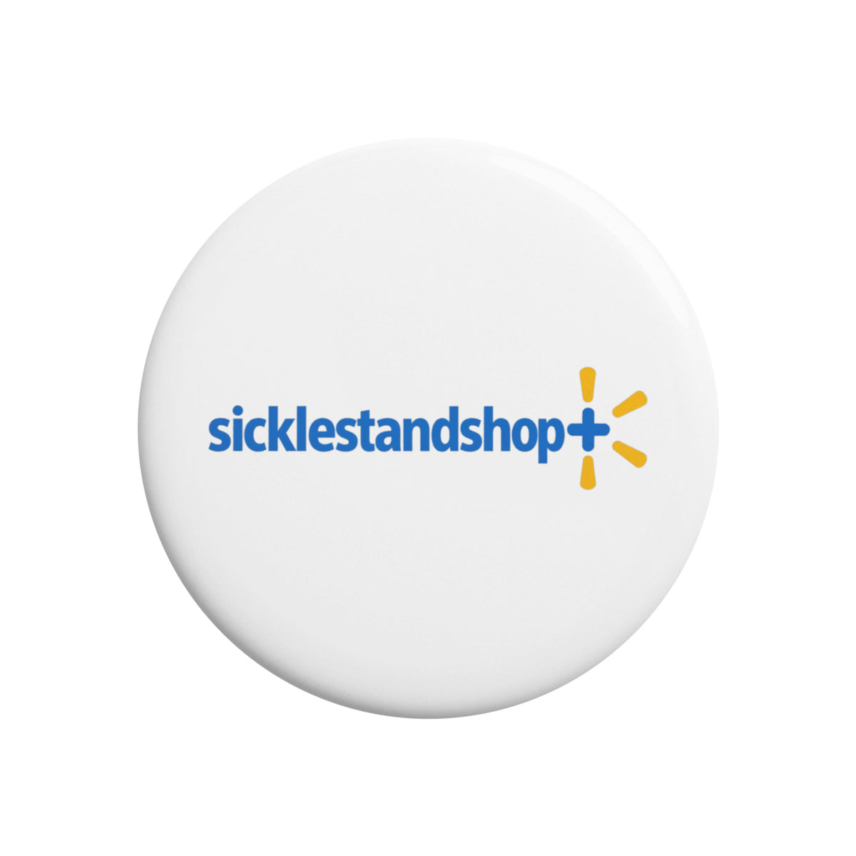 Walmart Tin Badge white image