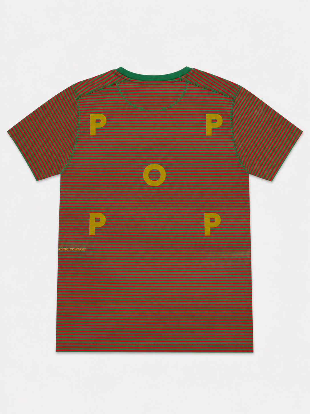 Pop Trading Company Pop Striped Logo T-Shirt "WORKSOUT Edition"