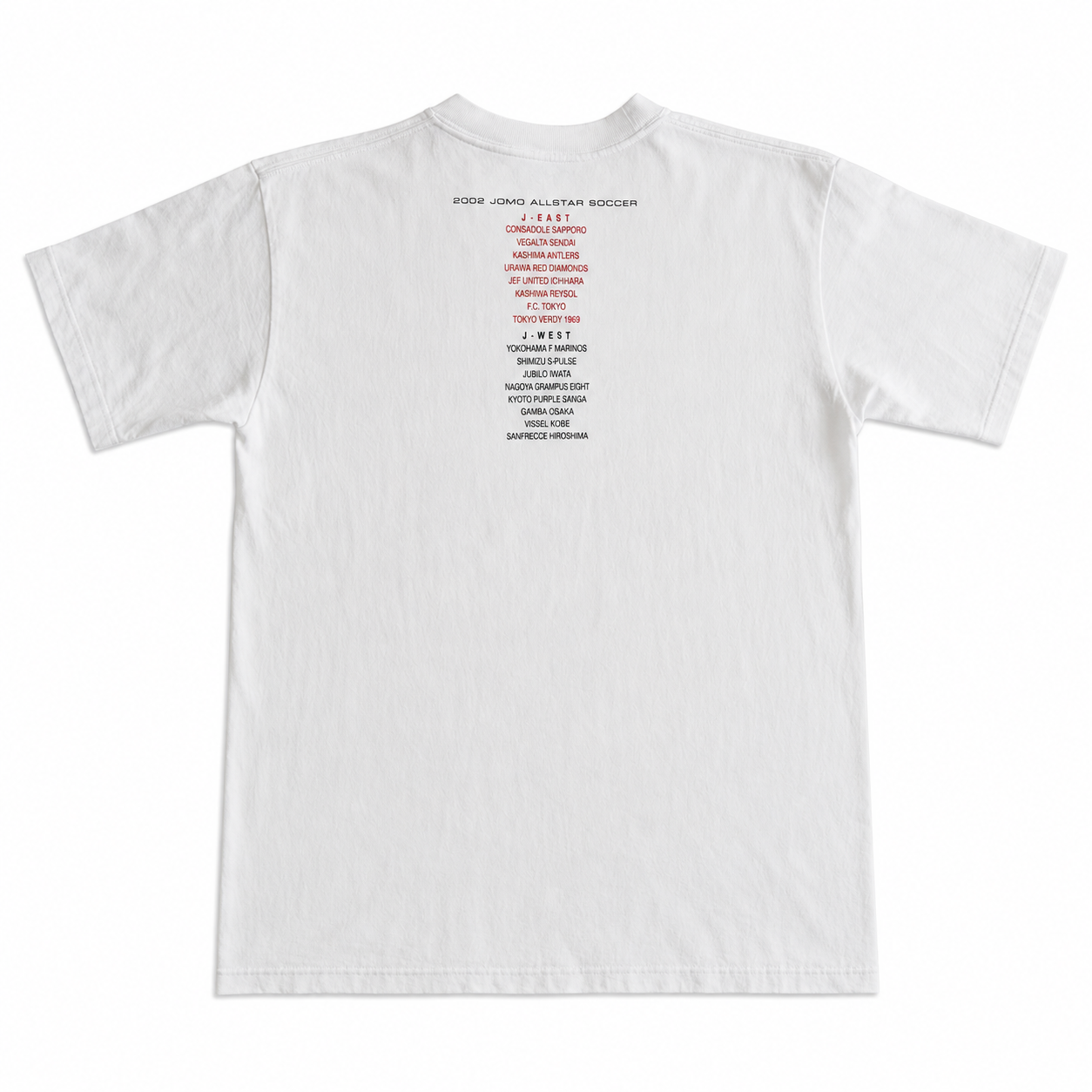 2002 J.League JOMO ALLSTAR SOCCER Tee